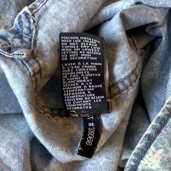 Buffalo Blu Men’s Jean Button Up - Picture 7 of 7